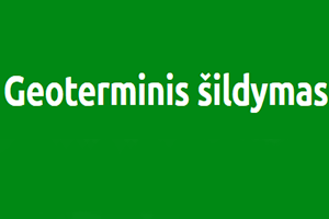 Informacinė svetainė - geoterminis šildymas