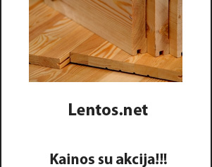 Lentos Kaina su Akcija | Lentos.net